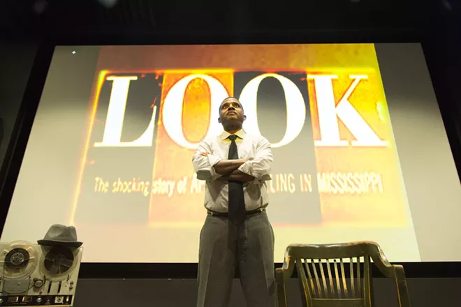 Mike Wiley was inspired by tragedy — and Kanye — for his one-man Emmett Till drama. - CHRIS CHARLES PHOTO