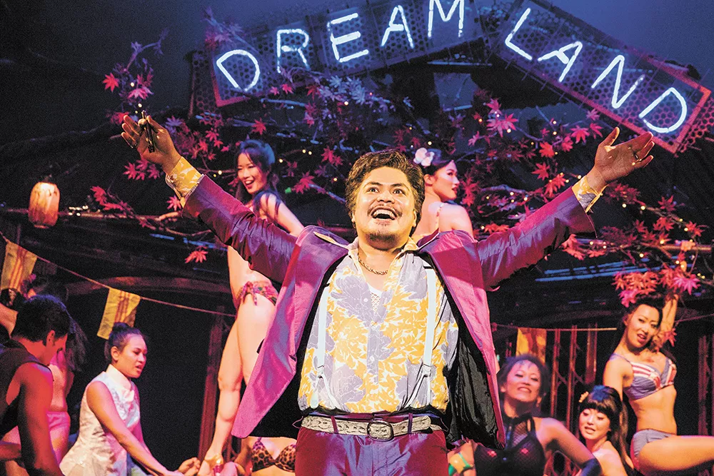 Red Concepción engineered his first-ever trip to America by landing a role in Miss Saigon. - MATTHEW MURPHY PHOTO