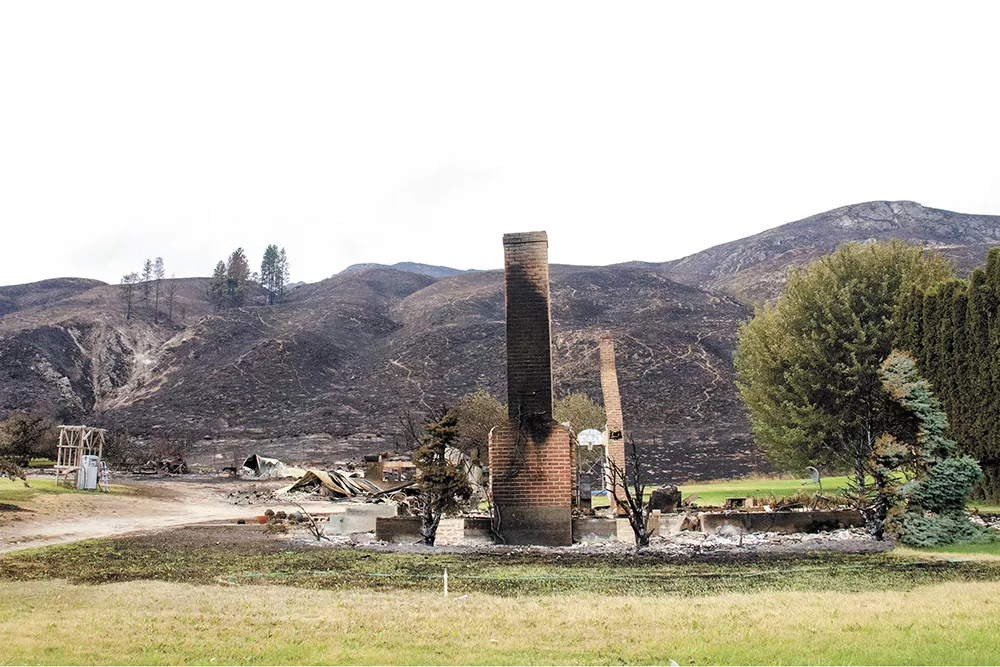 At the time, the 2014 Carlton Complex wildfire in north-central Washington was the largest in state history. The following year, though, the Okanogan Complex fire broke the record yet again. - JACOB JONES PHOTO