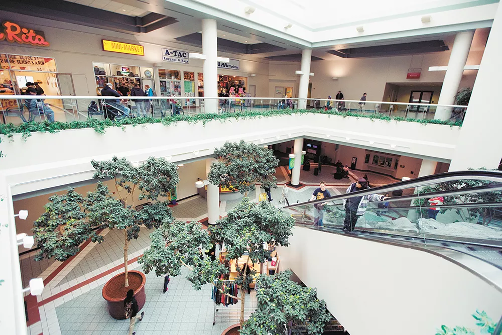 The second floor of the STA Plaza will become a temporary home for the downtown library. - YOUNG KWAK PHOTO