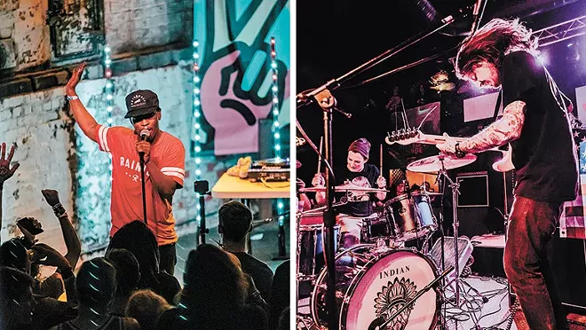 Jango (left) and Indian Goat co-headline at Lucky You this Friday. - ERICK DOXEY PHOTO/ALICIA HUFF PHOTO