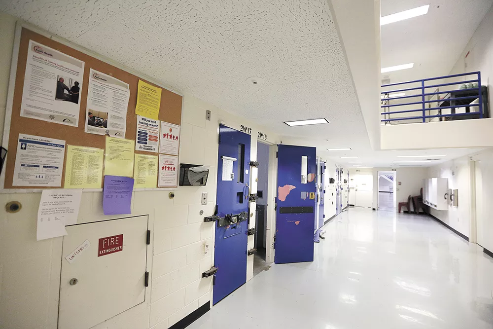 While it costs the county an estimated $134 per day to hold a Department of Corrections inmate, the state only pays out around $89. - YOUNG KWAK PHOTO