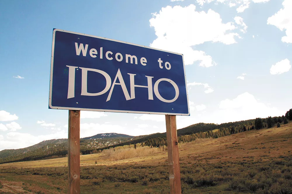 The Gem State is surrounded. - DAVID KING PHOTO