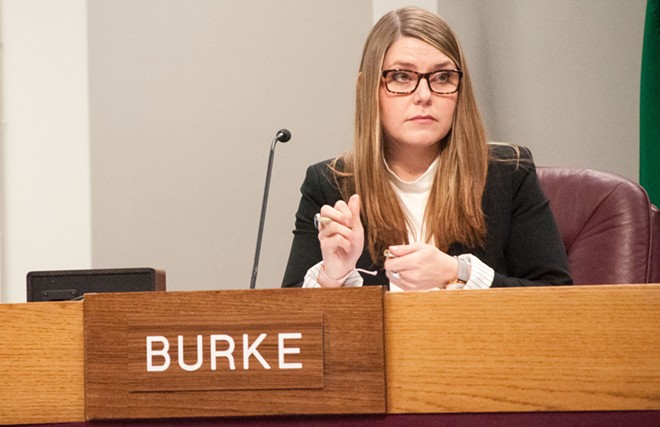 Councilwoman Kate Burke - DANIEL WALTERS PHOTO