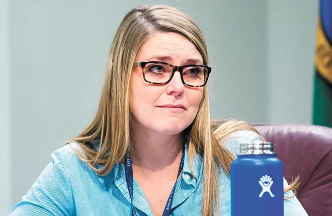Early on, Councilwoman Kate Burke earned a reputation on City Council for being a passionate — and sometimes fiery — defender of homeless and low-income residents - DANIEL WALTERS PHOTO