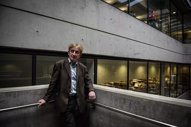 Prof. Adrian Hill, director of Oxford Unversity's Jennings Institute, in Oxford on Friday, April 24, 2020. His team is working to produce a coronavirus vaccine. - MARY TURNER/THE NEW YORK TIMES