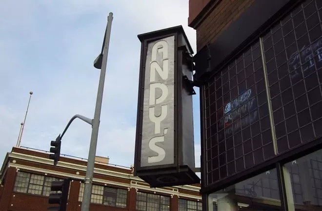 Popular but small watering hole Andy's is waiting until Phase 3 to open its doors. - DANIEL WALTERS PHOTO