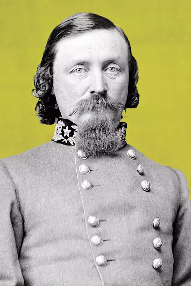 George Edward Pickett, a major general in the Confederate States Army during the Civil War, is the namesake of Mount Pickett on Orcas Island. - NATIONAL ARCHIVES