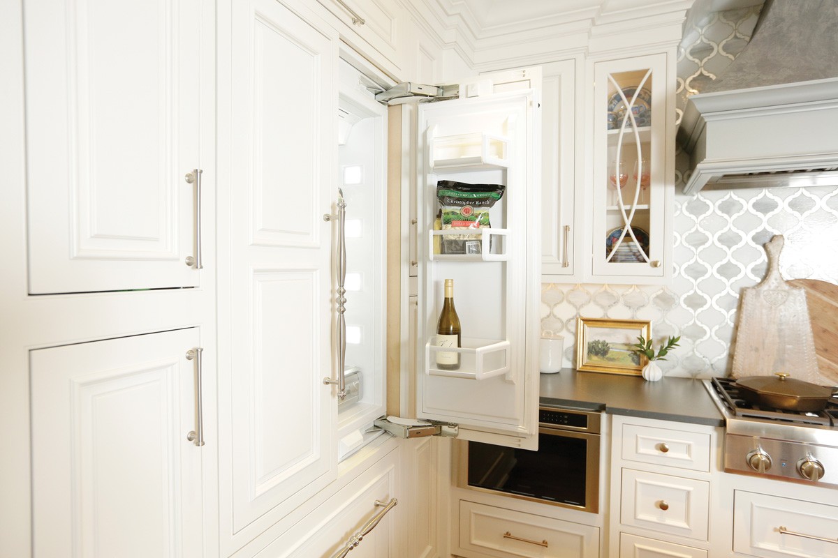 Designer Kimberlee Melcher's favorite space is her newly renovated custom kitchen