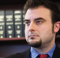 David Partovi, Gassman’s lawyer: “I’ve sat next to guys sentenced to life, and it wasn’t emotional ... This was different.” - YOUNG KWAK PHOTO