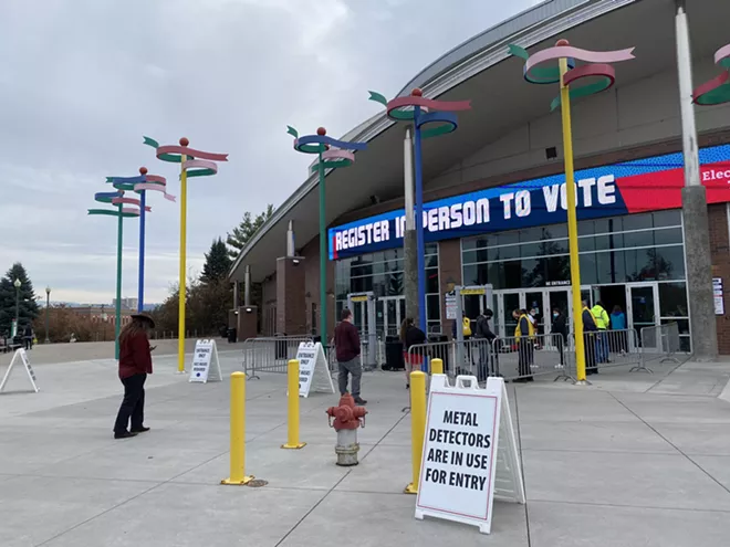 With voters turning out in record numbers, America waits to find out who will be president