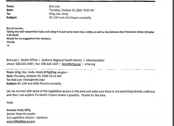Documents: Clark told Lutz she, health board wanted SRHD 'out of politics' (3)