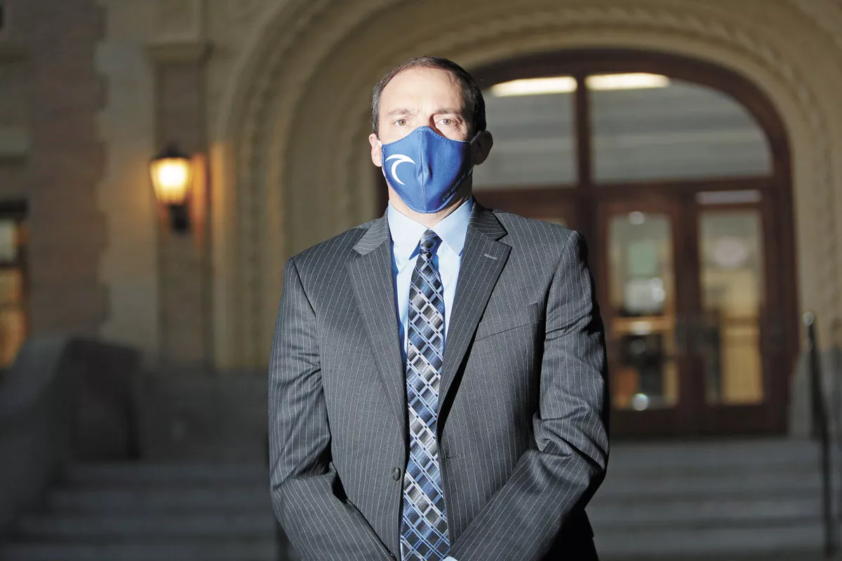 As a state representative, Marcus Riccelli pushed legislation to expand representation on the Spokane County commission. - YOUNG KWAK PHOTO