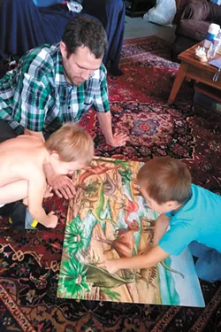 Before he died, Daniel Jarman was looking forward to spending more time with his two sons. - COURTESY PHOTOS