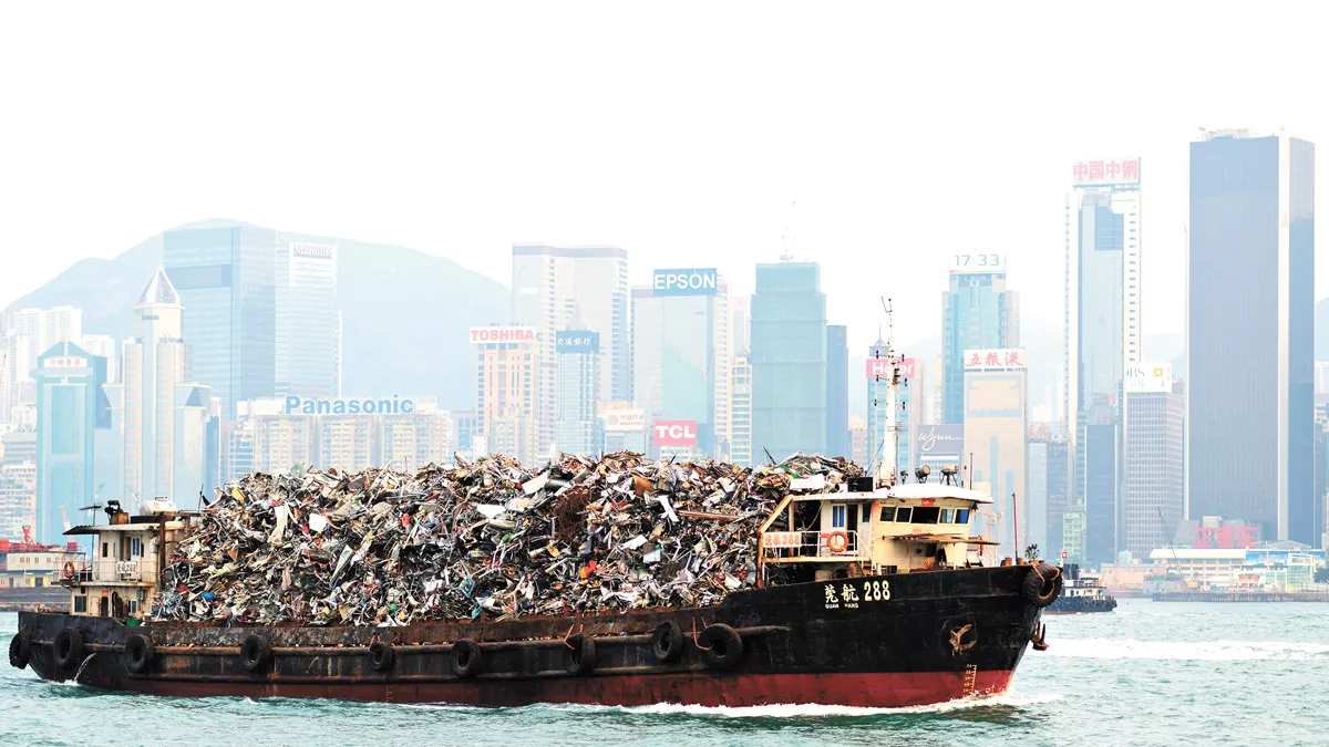 About three years ago, China announced that it would no longer take America's highly contaminated recycled waste.