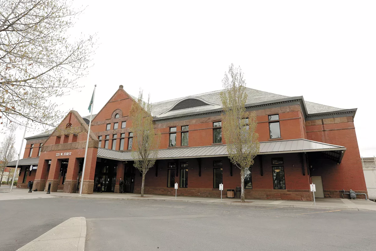 One thousand three hundred miles from the U.S.-Mexico border, the Greyhound Bus Station in Spokane allowed U.S. Customs and Border Patrol agents to indiscriminately target undocumented immigrants. - YOUNG KWAK PHOTO