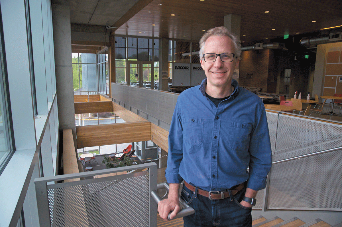 Ryan Smith, director of Washington State University's School of Design and Construction, is an an expert on prefab construction. - JACOB JONES PHOTO
