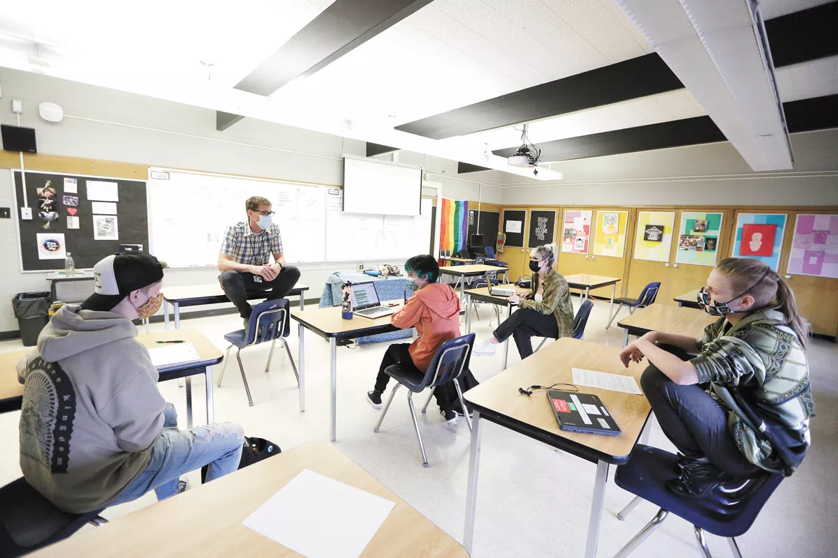 New program pairs Spokane teens and senior citizens to bridge the virtual generation gap through storytelling