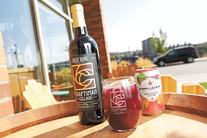A Tinto de Verano at Craftsman Cellars - YOUNG KWAK PHOTO