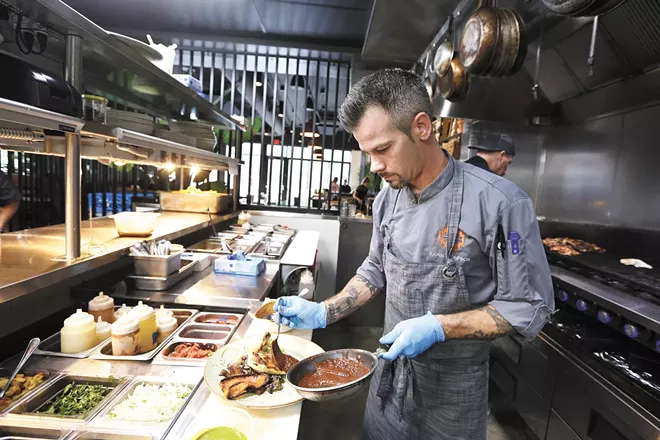 Terraza Executive Chef Bjorn Thompson - YOUNG KWAK PHOTO