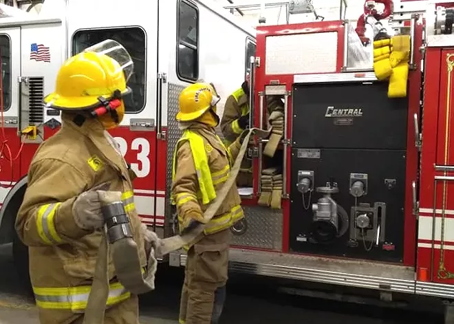 Some rural fire districts strain under the vaccine mandate. - SPOKANE COUNTY FIRE DISTRICT 2 PHOTO