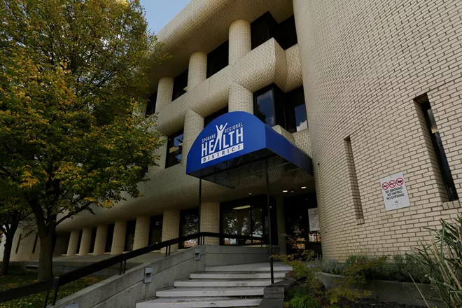 Spokane Regional Health District continued making headlines in 2021. - YOUNG KWAK PHOTO