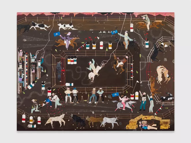 Andrea Joyce Heimer's "The Big Sky Rodeo Finals That Summer Were Marked By A Flash Lightning Storm, A Horse Fight, And My First Handjob In A Haystack"