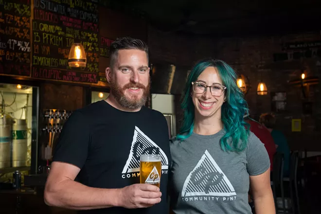 Joss Tribble (left) and Rachel Nalley took over the craft beer bar last year. - DEREK HARRISON PHOTO