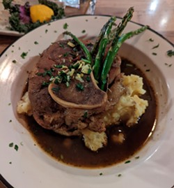 Chaps' osso bucco was hearty, rich, flavorful and generously portioned. - CHEY SCOTT