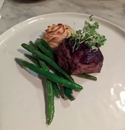 Durkin's bison meatloaf. - CHEY SCOTT