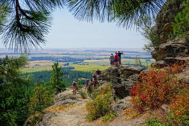 With views like this, is it any wonder our readers love Dishman Hills? - MARY WEATHERS PHOTO