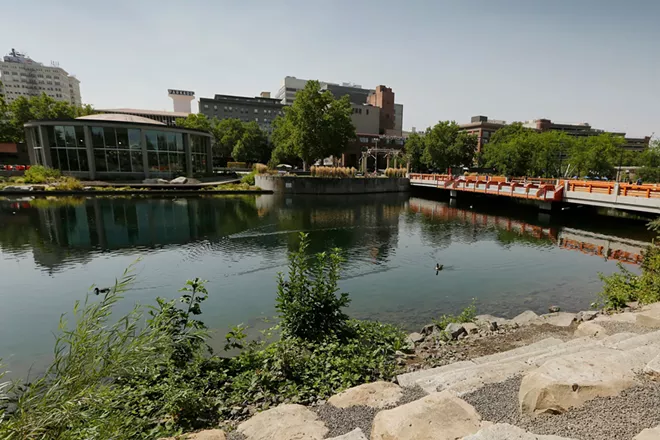 Political swings affect efforts to clean the Spokane River. - YOUNG KWAK PHOTO