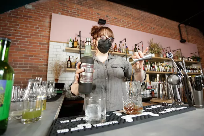 "I think when you're talking about becoming a more sophisticated drinker it has a lot to do with wanting quality over quantity," says Crystal Bertholic. - YOUNG KWAK PHOTO
