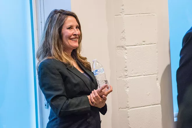 Idaho Lt. Gov. Janice McGeachin has made her objection to masks and vaccines a crucial part of her gubernatorial campaign platform. - DANIEL WALTERS PHOTO