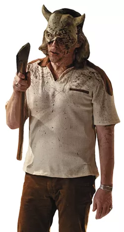 Ethan Hawke brings the horror as a serial killer in The Black Phone.