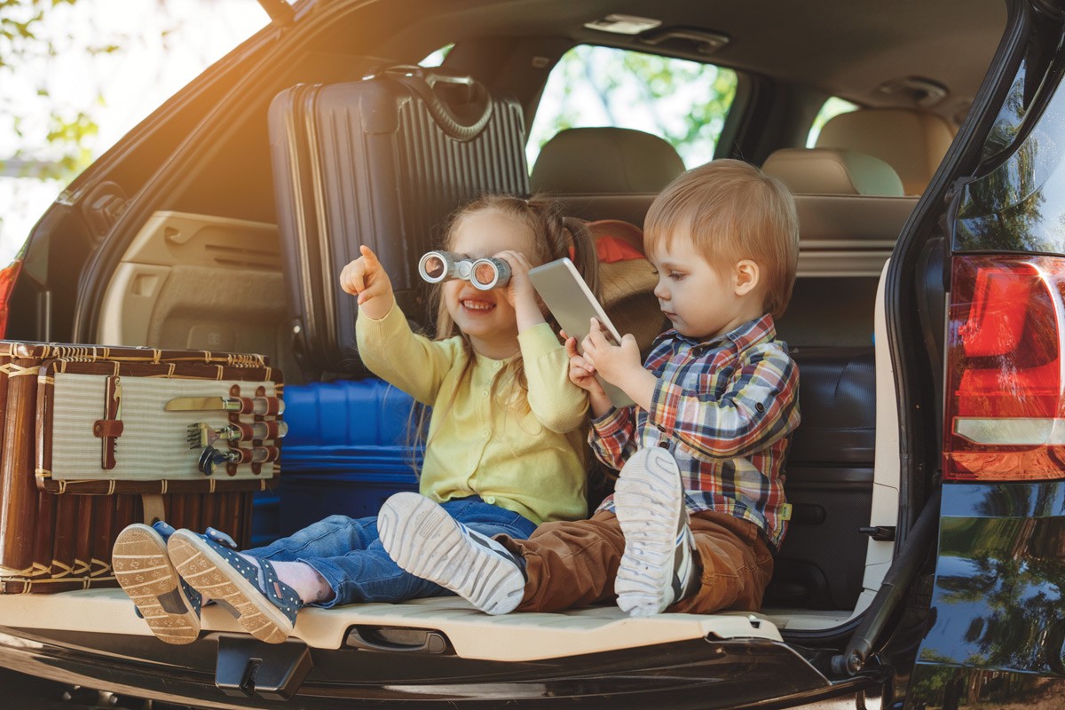 Keeping kids occupied on long trips is essential to keeping stress levels down.