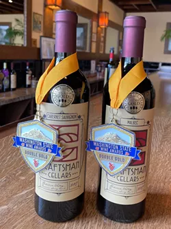 Craftsman Cellars wines took double gold medals recently. |Courtesy photo