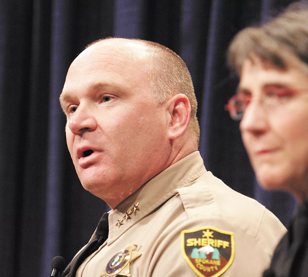 Spokane County Sheriff Ozzie Knezovich is worried about violent extremists in the Inland Northwest. - YOUNG KWAK