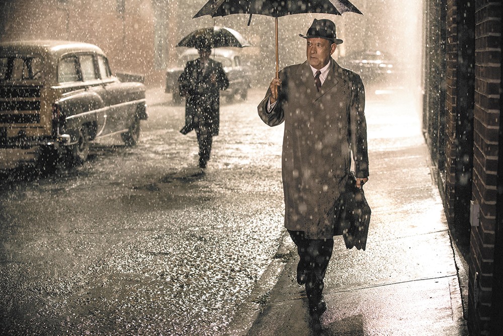 Tom Hanks' ability to make fundamental moral clarity and decency interesting is essential to Bridge of Spies.