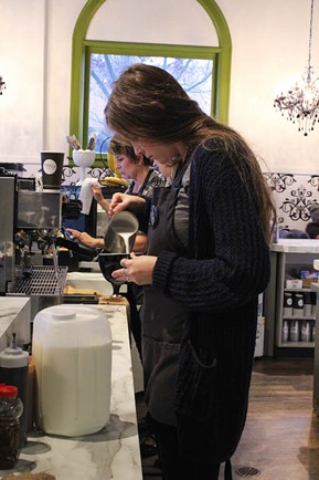 Meet your barista: Brie Slavens at Vault Coffee