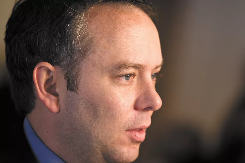 Mayor Condon denies he misled the public about a sexual harassment complaint, saying the accuser had asked to keep it secret. - STEPHEN SCHLANGE PHOTO