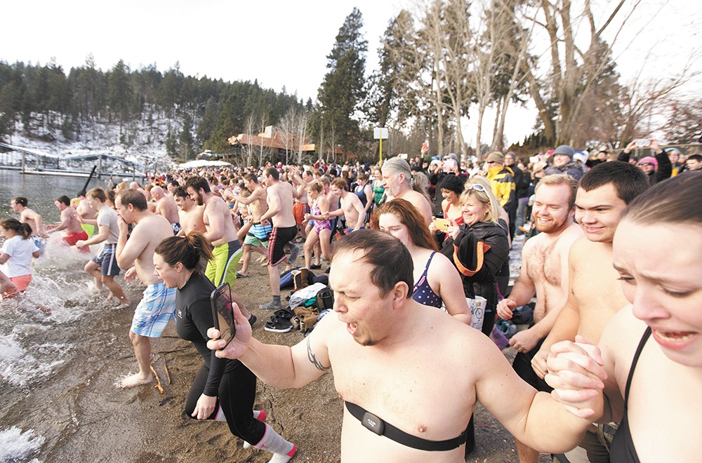 Taking the plunge at Lake Coeur d'Alene - YOUNG KWAK