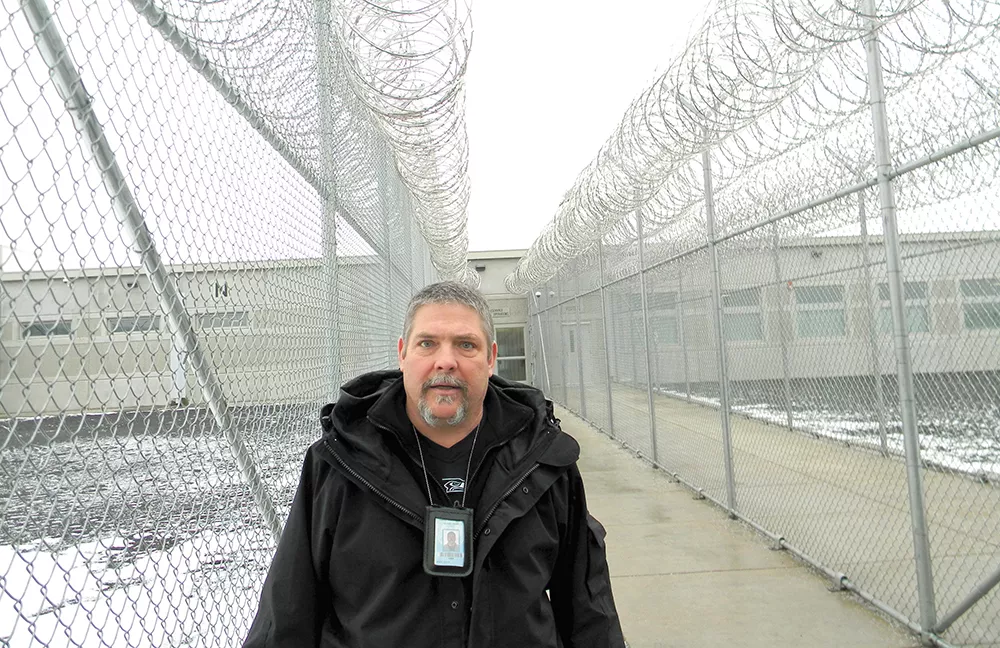 David Hilpert, a counselor at Coyote Ridge Corrections Center, helped to create the Veterans Project, which brings former military men together. - JAKE THOMAS