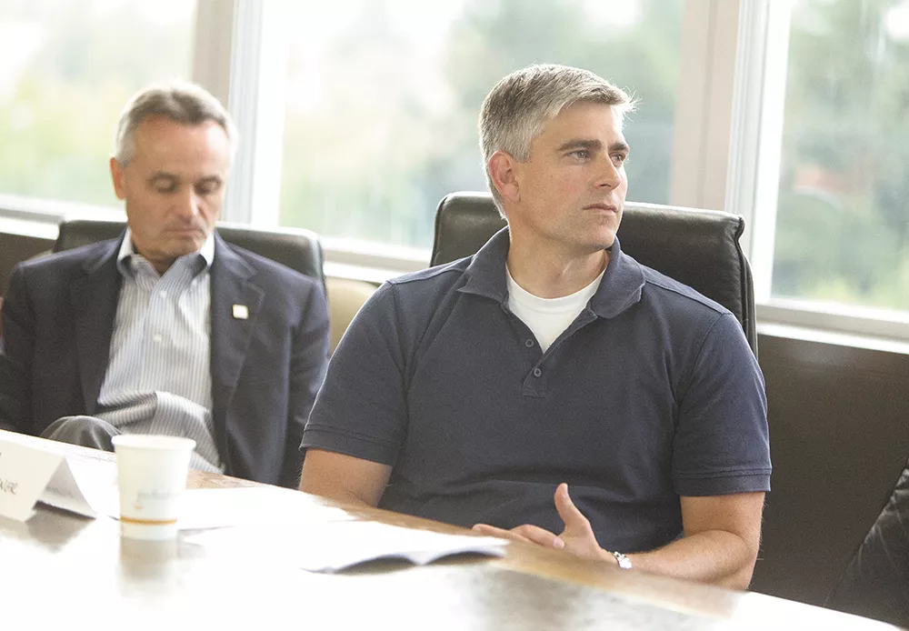 State Sen. Michael Baumgartner has received bipartisan praise for fighting for the WSU medical school, a transportation package and a state tuition reduction. - YOUNG KWAK