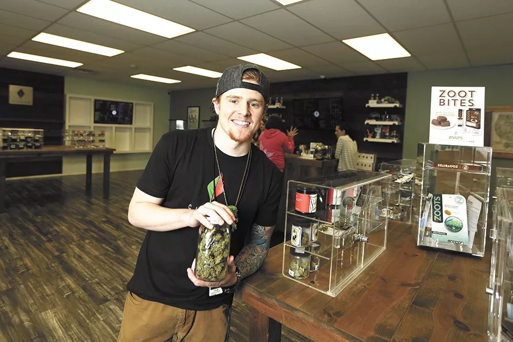 Zach Krogh began working at Cinder's Division location in July and quickly became a go-to resource for shopping advice. - YOUNG KWAK