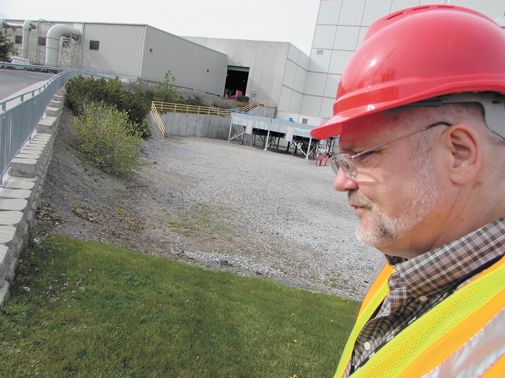 Chuck Conklin, Spokane's solid waste director, says that the Waste-To-Energy plant represents a much more environmentally friendly way of disposing of garbage than a landfill. - DANIEL WALTERS