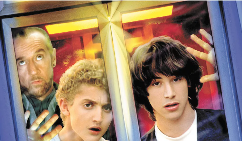 Bill and Ted are back where they belong — on the big screen, Aug. 18, at Olmstead Park in Kendall Yards.