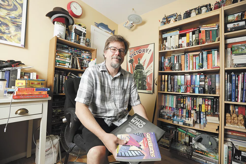 EWU professor Kevin Decker authored Who is Who?: The Philosophy of Doctor Who and other books exploring pop culture and philosophy. - YOUNG KWAK