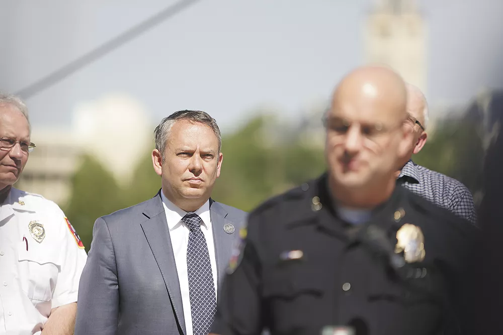 "Sometimes you have to look far and wide to discover what you're looking for has been in the department the whole time," said Mayor David Condon at the press conference announcing Meidl's selection. - YOUNG KWAK