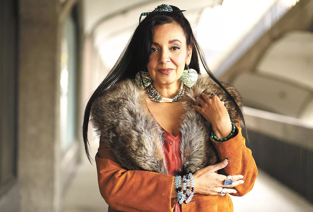 Angelena Campobasso's Creative Native jewelry will be featured in the upcoming Creative Native Fashion Show. - YOUNG KWAK